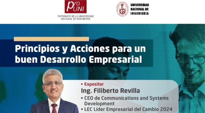 PROUNI Organiza una Conferencia Magistral sobre Desarrollo Empresarial