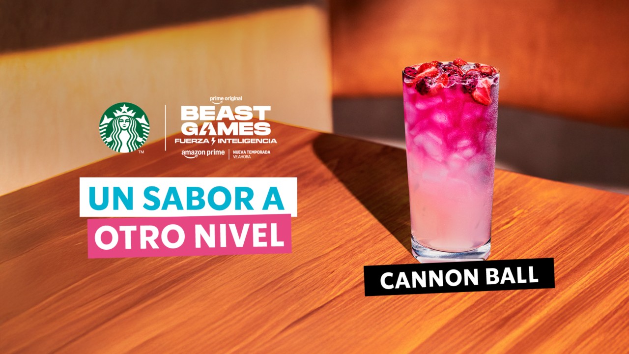 Starbucks y MrBeast lanzan la exclusiva bebida Cannon Ball en Perú