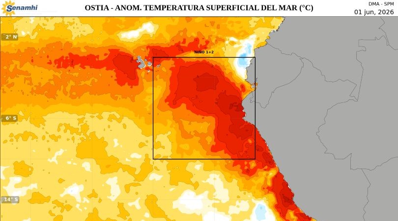 Riesgo en la pesca y los negocios tras mantenerse la alerta de El Niño Costero en el Perú