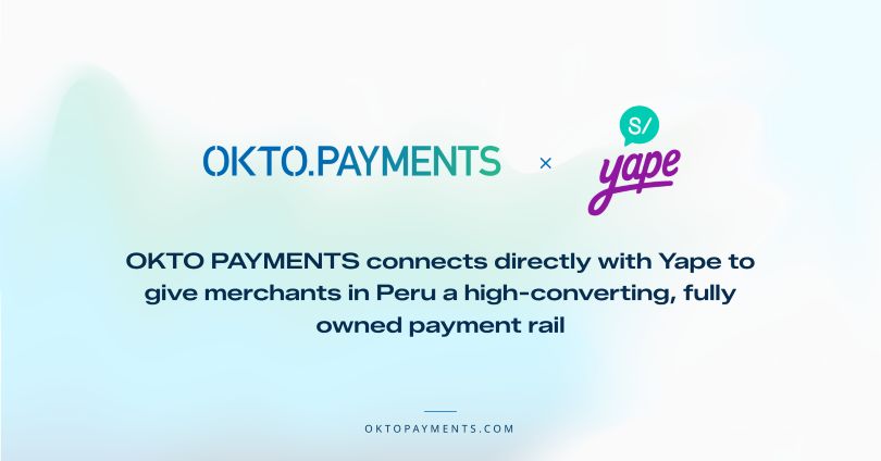 Okto Payments anuncio